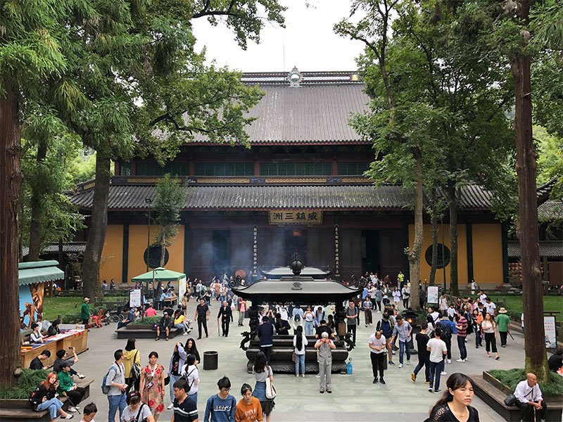 2019年10月 杭州灵隐寺